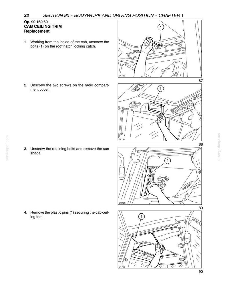 New Holland Tl70, Tl80, TL90, TL100 Tractor Service Repair Workshop Manual | Instant PDF Download image 11