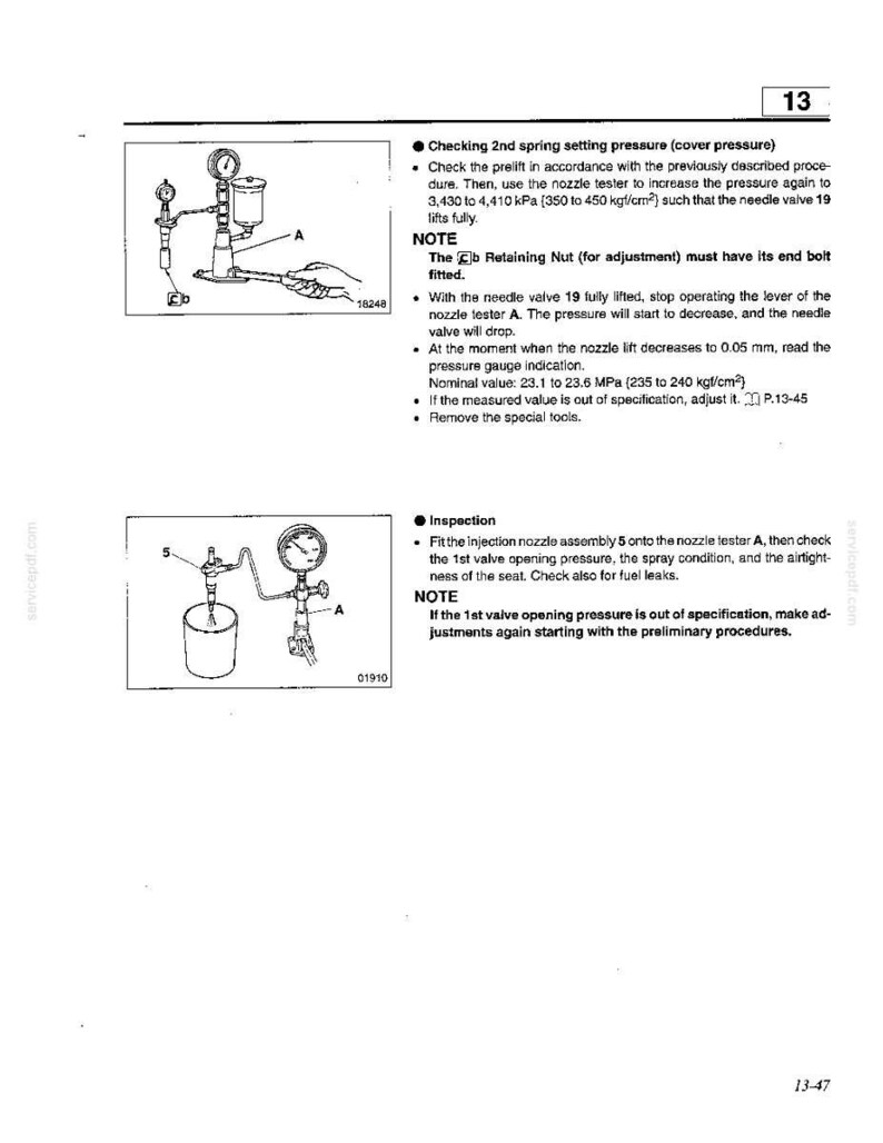 Mitsubishi 6d1, 6d14, 6d14-T, 6d15-T, 6d16, 6d16-T, 6D16-TL Diesel Engine Service Repair Workshop Manual | Instant PDF Download image 6