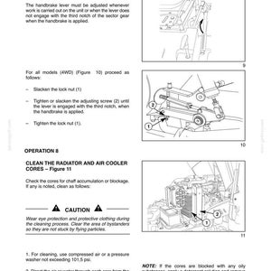 New Holland TD4040F Tractor Operator Owners Operation Manual | Instant PDF Download image 8