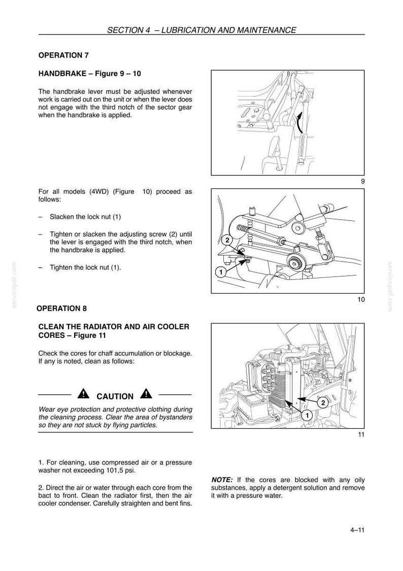 New Holland TD4040F Tractor Operator Owners Operation Manual | Instant PDF Download image 8