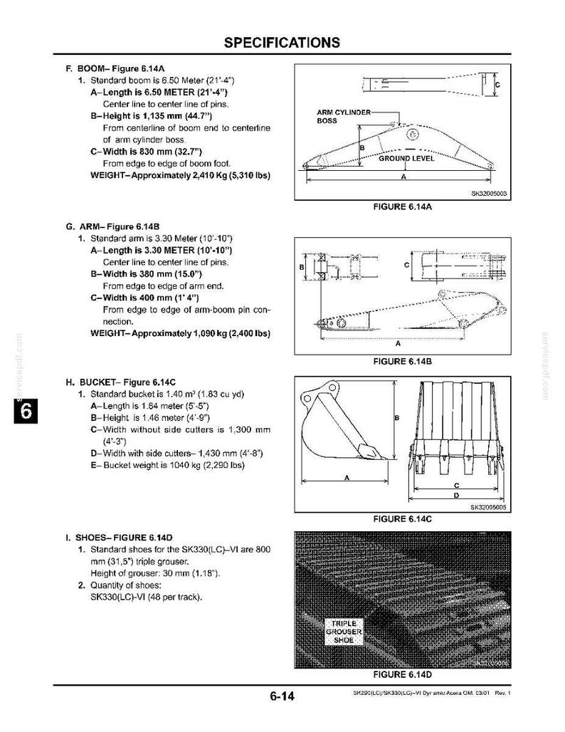 Kobelco Sk290(Lc)-Vi, Sk330(LC)-VI Hydraulic Excavator Operator Owners Operation Manual | Instant PDF Download image 9