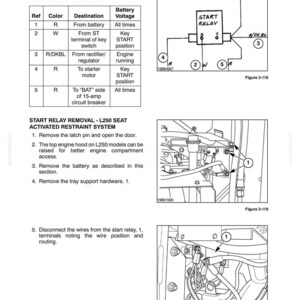 New Holland L250, L255 Skid Steer Loader Service Repair Workshop Manual | Instant PDF Download image 8