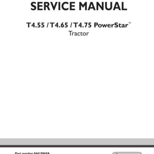 New Holland T4.55, T4.65, T4.75 PowerStar Tractor Service Repair Workshop Manual | Instant Pdf Download image 3