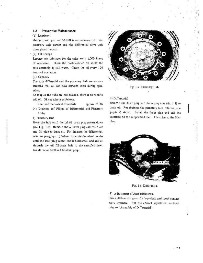Kobelco LK500 Wheel Loader Service Repair Workshop Manual | Instant PDF Download image 9