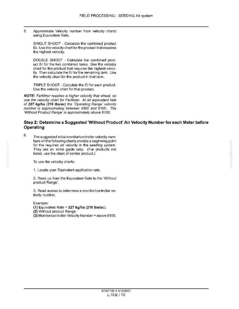 Flexi-Coil 1740, 2340, 2640, 3450, 3850, 4350 Air Cart Service Repair Workshop Manual | Instant PDF Download image 10