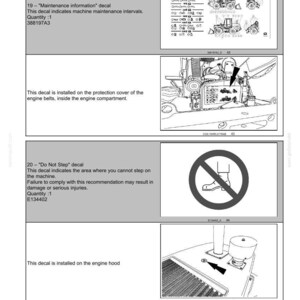 New Holland W130 Z-bar, W130 Tc, W130 Torque converter Wheel Loader Operator Owners Operation Manual | Instant Pdf Download image 5