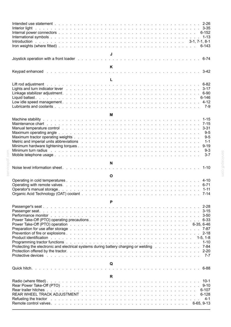 Steyr Profi 4110, 6125, 6140 Classic Tractor Operator Owners Operation Manual | Instant PDF Download image 8