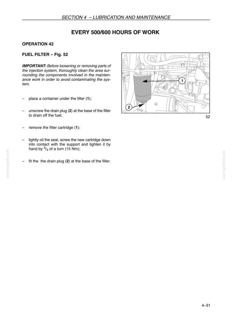 New Holland Td5.65, Td5.75, Td5.80, Td5.90, TD5.100, TD5.110 Tractor Operator Owners Operation Manual | Instant PDF Download image 9