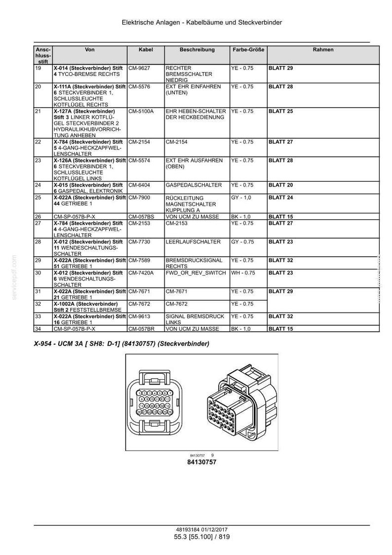 Steyr 6270 Terrus CVT, 6300 Terrus CVT Stage Iv Traktor Wartungshandbuch Reparatur Werkstatthandbuch | PDF-Download image 6