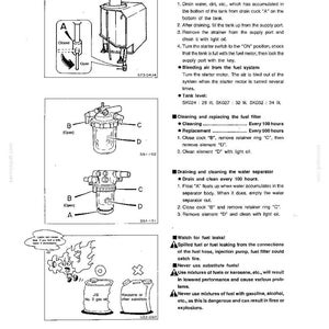 Kobelco Sk024, SK027, SK032 Hydraulic Excavator Operator Owners Operation Manual | Instant PDF Download imagen 6