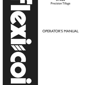 May include: A white and black Operator's Manual for ST820 Precision Tillage. The Flexi-coil logo is on the left side. The manual includes the part number 84425196 and the date January 2012.