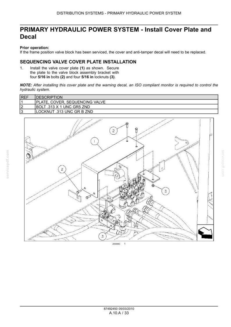 New Holland P2070 Precision Air Hoe Drill Service Repair Workshop Manual PDF | Instant PDF Download image 4