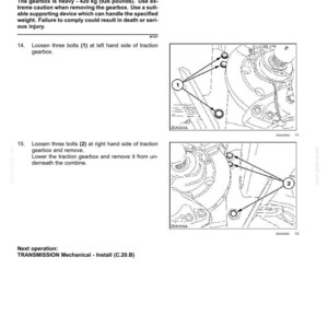 New Holland Cr9040, Cr9060, Cr9065, CR9070, CR9080 Combine Service Repair Workshop Manual | Instant PDF Download image 8