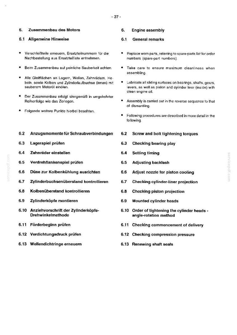 Steyr M968, M975 Tractor Service Repair Workshop Manual Service Manual | Instant PDF Download image 4