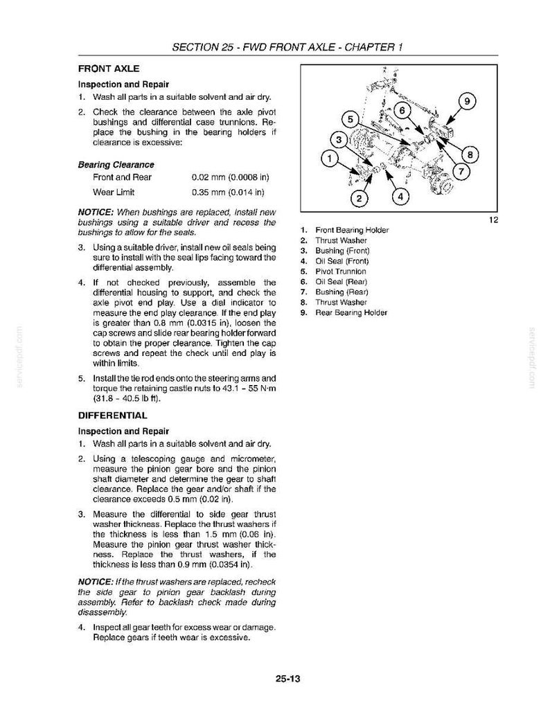 New Holland T1510, T1520 Tractor Service Repair Workshop Manual Pdf | Instant Pdf Download image 6