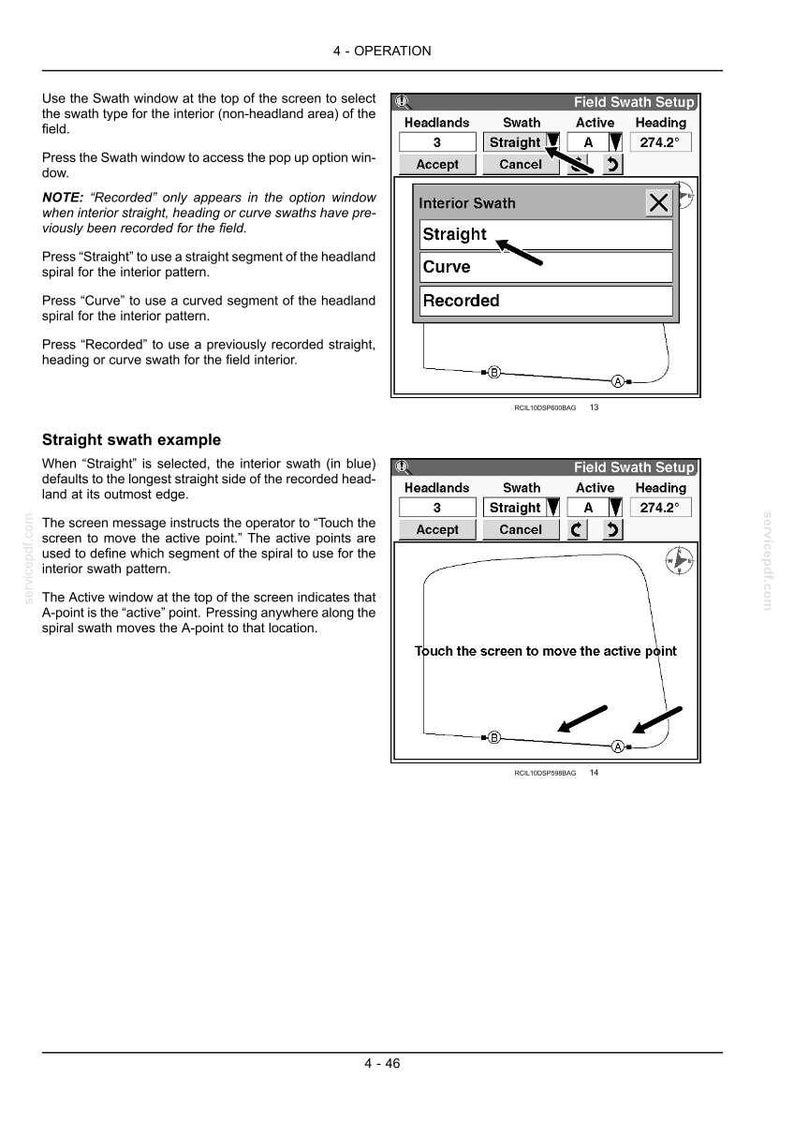 Steyr S-Guide Autoguidance System for the S-Tech600, S-Tech700 Display Operator Owners Operation Manual | Instant PDF Download image 7