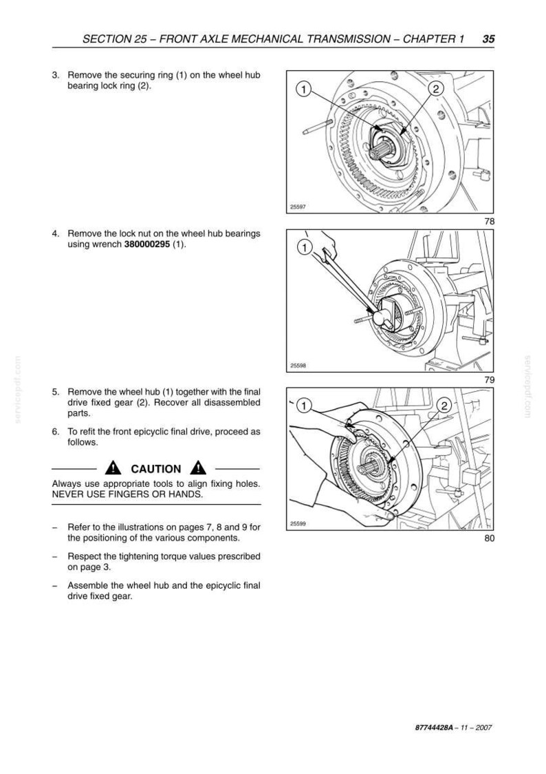 Manual de servicio y reparación para tractores New Holland T4040 y T4050 / Descarga instantánea en PDF imagen 6