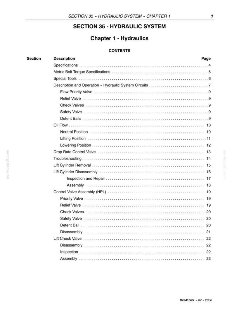 New Holland TZ21D, TZ24D Compact Utility Tractor Service Repair Workshop Manual | Instant PDF Download image 8