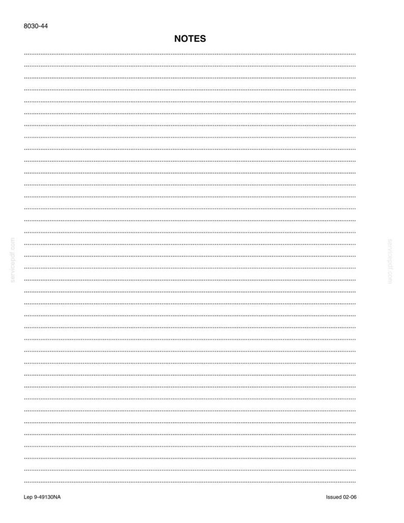 Op de afbeelding: Een witte notitieblok met horizontale, gestippelde lijnen om op te schrijven. Het woord "NOTES" staat in het zwart bovenaan gedrukt. Het notitieblok is leeg, klaar voor gebruik.