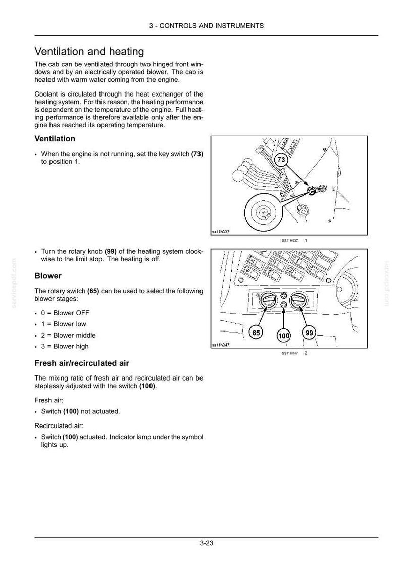 New Holland F106.7a, F106.7, F156.7A, F156.7 Motor-Grader-Operator Besitzer Bedienungsanleitung | Sofort Pdf Download Bild 5
