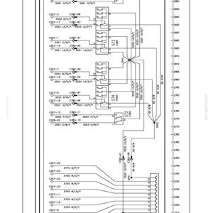 May include: Diagram of an electrical system, labeled "SECTION 55 - ELECTRICAL SYSTEMS - CHAPTER 9". The diagram includes various components, wires, and connectors, with text labels and numerical references. The diagram is in black and white.
