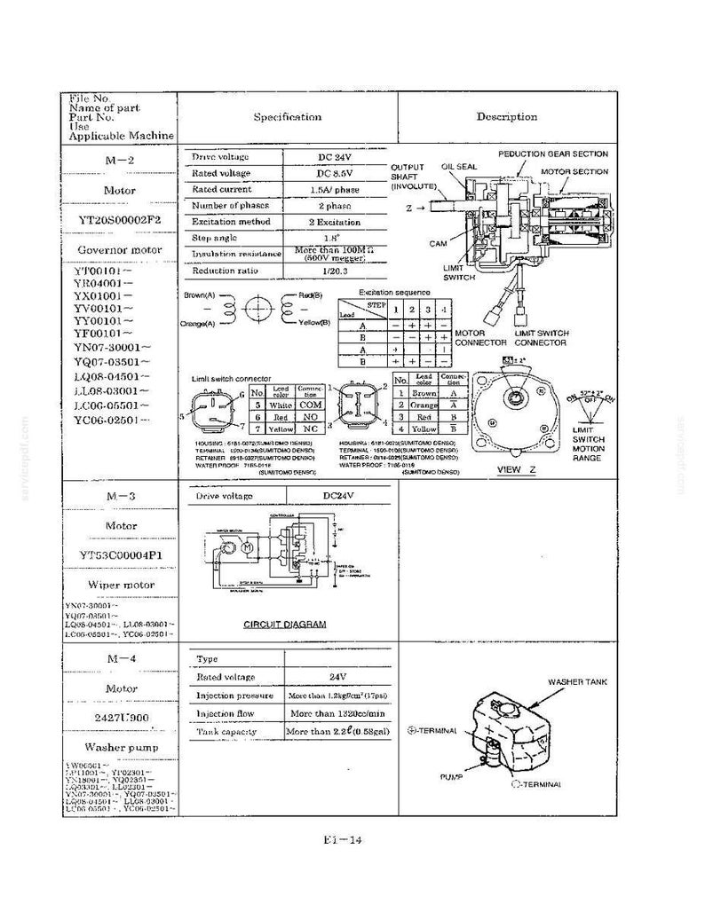 Kobelco Sk230lc-Vi, Sk250lc-Vi, SK250NLC-VI hydraulisk grävmaskin, service och reparation, verkstadsmanual | Direkt PDF-nedladdning bild 6