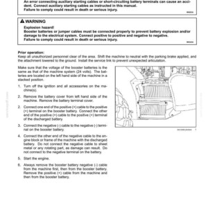 New Holland W110C Wheel Loader Operator Owners Operation Manual | Instant PDF Download image 10