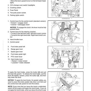 Manual de operación y mantenimiento del tractor New Holland TK4030V, TK4050, TK4050M, TK4060 / Descarga instantánea en PDF imagen 6
