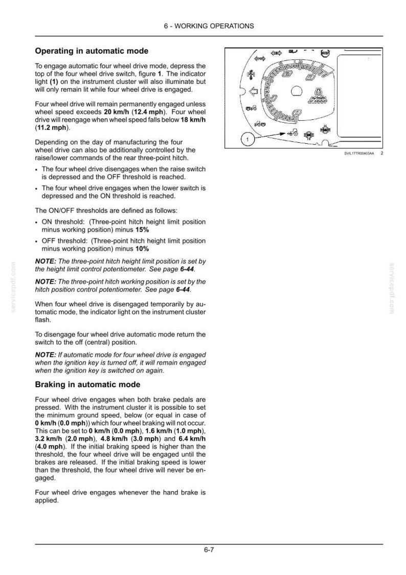 Steyr 4100, 4110, 4120 MULTI Stage IV Tractor Operator Owners Operation Manual | Instant PDF Download image 5
