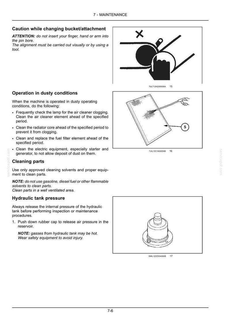 New Holland E75CSR Midi Excavator Operator Owners Operation Manual | Instant PDF Download image 8