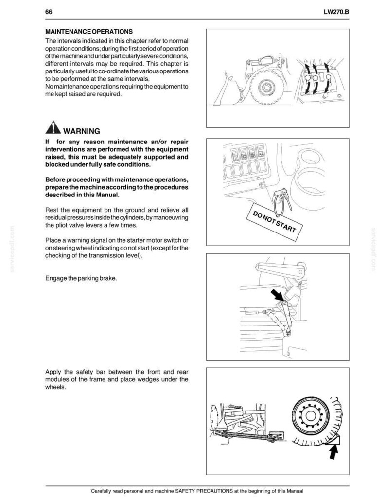 New Holland LW270.B Hjullastare – Användarmanual | Direkt PDF-nedladdning bild 8