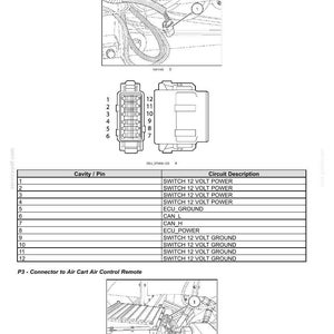 New Holland SC180, SC230, SC260, SC380, SC430 Lufttillförsel Service Reparation Verkstadsmanual | Direkt PDF-nedladdning bild 5