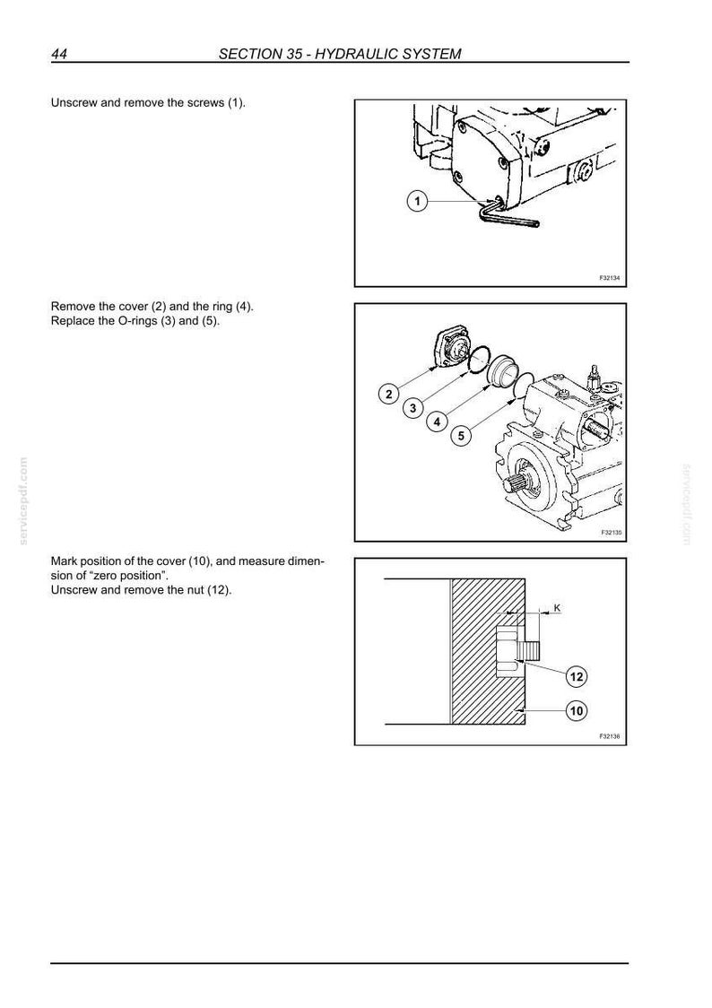 New Holland W50tc, W60tc, W70TC, W80TC Compact Wheel Loader Service Repair Workshop Manual | Instant PDF Download image 8
