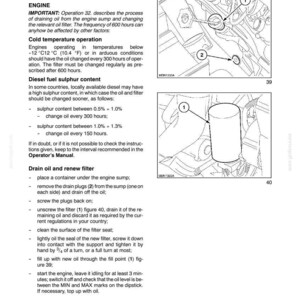 New Holland Tk4030v, Tk4050, TK4050M, TK4060 Tractor Operator Owners Operation Manual | Instant PDF Download image 8