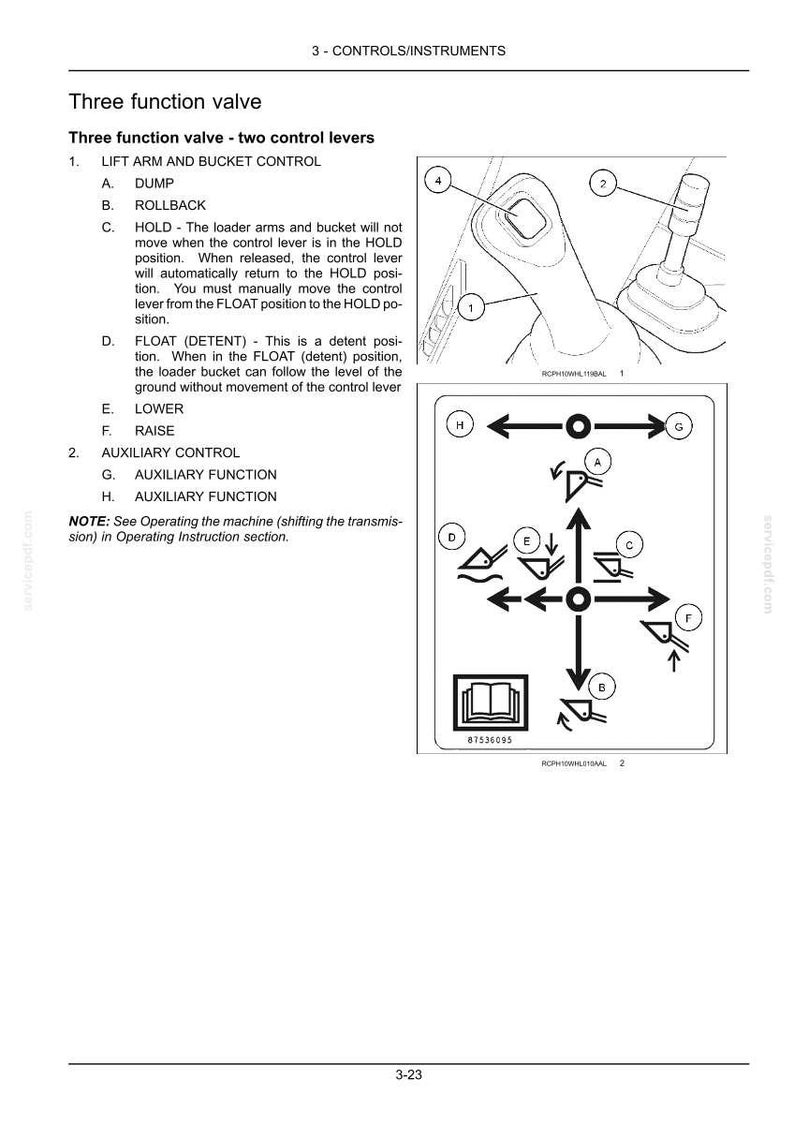 New Holland W230C Tier II Wheel Loader Operator Owners Operation Manual | Instant PDF Download image 5