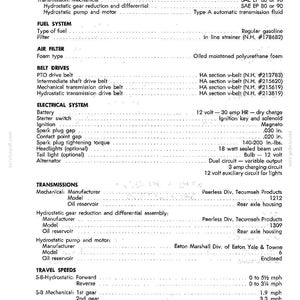 New Holland S-8 Garden Tractor Operator Owners Operation Manual | Instant PDF Download image 11