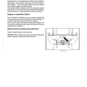Manual de operación y mantenimiento de la cargadora de ruedas New Holland W270C y W300C Tier 4 / Descarga instantánea en PDF imagen 7