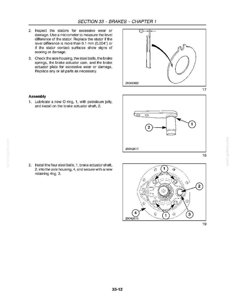 New Holland T1010, T1030, T1110 Tractor Service Repair Workshop Manual | Instant Pdf Download image 7