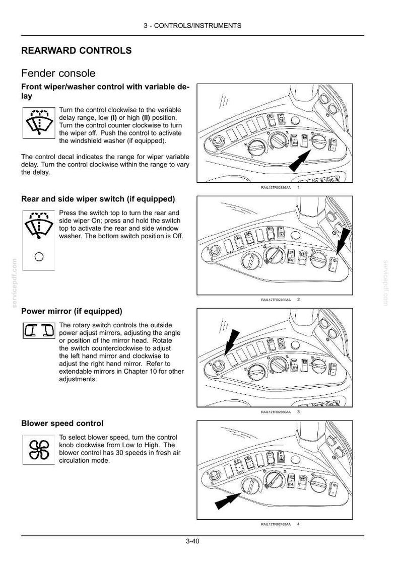 New Holland T8.275, T8.300, T8.330, T8.360, T8.390, T8.420 Tractor Operator Owners Operation Manual | Instant Pdf Download image 4