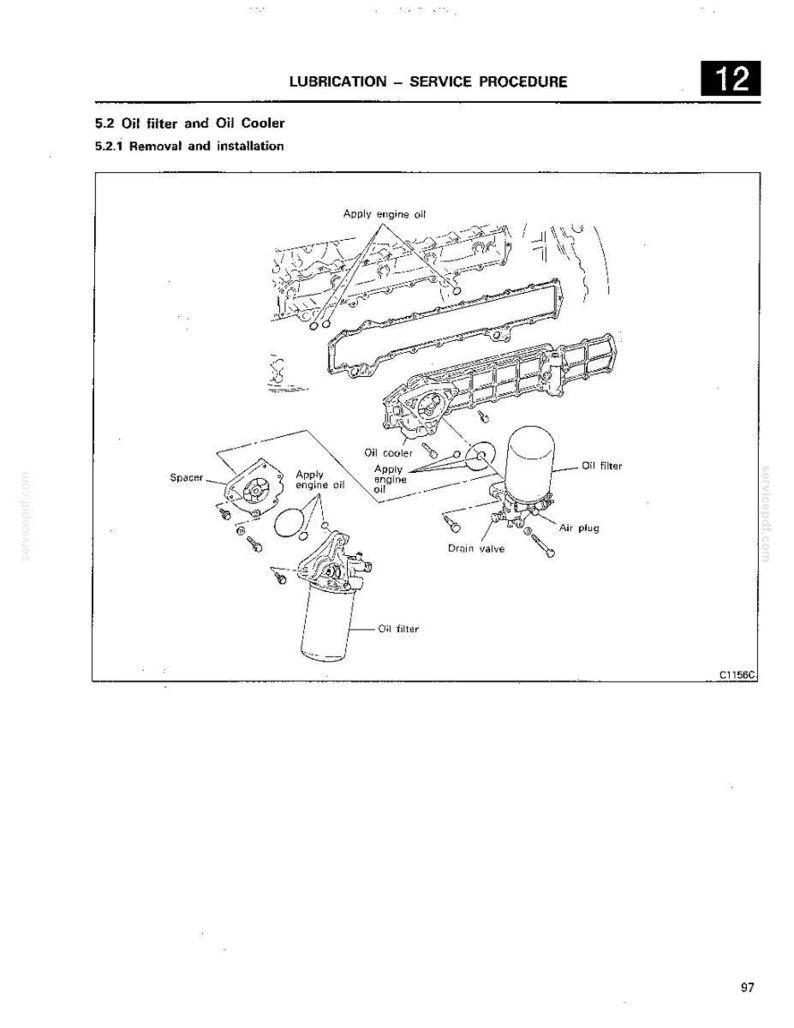 Mitsubishi 6d14, 6d14t, 6d15, 6d15-T, 6D16, 6D16-T Industrial Diesel Engine Service Repair Workshop Manual | Instant PDF Download image 5