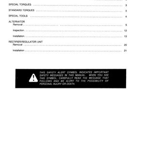 Case 1818 Uni-Loader Servicemanual PDF | Verkstadsreparation | Direktnedladdning bild 8