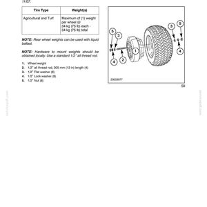 New Holland T1110, 230GM Tractor Operator Owners Operation Manual | Instant PDF Download image 6