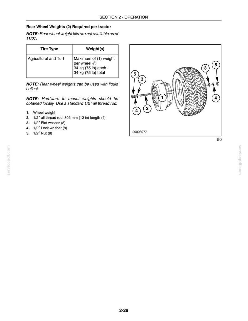 New Holland T1110, 230GM Tractor Operator Owners Operation Manual | Instant PDF Download image 6