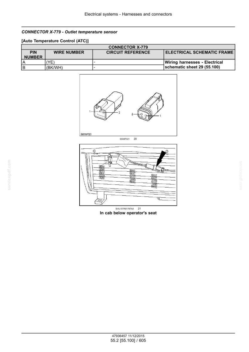 Steyr 6185 CVT, 6200 CVT, 6220 CVT, 6240 CVT Stage IV Tractor Service Reparatie Werkplaatshandboek | Directe pdf-download | Markt: Europa afbeelding 4