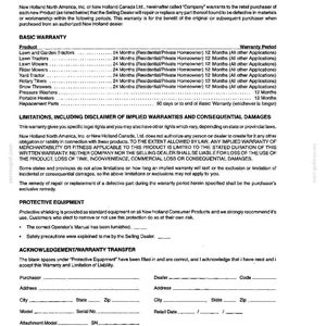 New Holland LS45-17H Yard Tractor Operator Owners Operation Manual | Instant PDF Download image 10