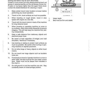 New Holland E260CSR Crawler Excavator Operator Owners Operation Manual | Instant PDF Download image 7
