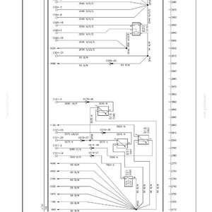 May include: Schematic diagram of a hydraulic, pneumatic, electrical, and electronic system. The diagram includes various components, connections, and labels, such as "F42 10A", "5070 LN/LG", and "7500 B/0". The diagram is labeled "A.30.A / 665".