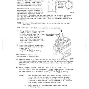 Mitsubishi 4DR5, 6DR5 Industrial Diesel Engine Service Repair Workshop Manual | Instant PDF Download image 7