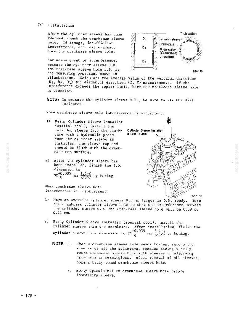 Mitsubishi 4DR5, 6DR5 Industrial Diesel Engine Service Repair Workshop Manual | Instant PDF Download image 7