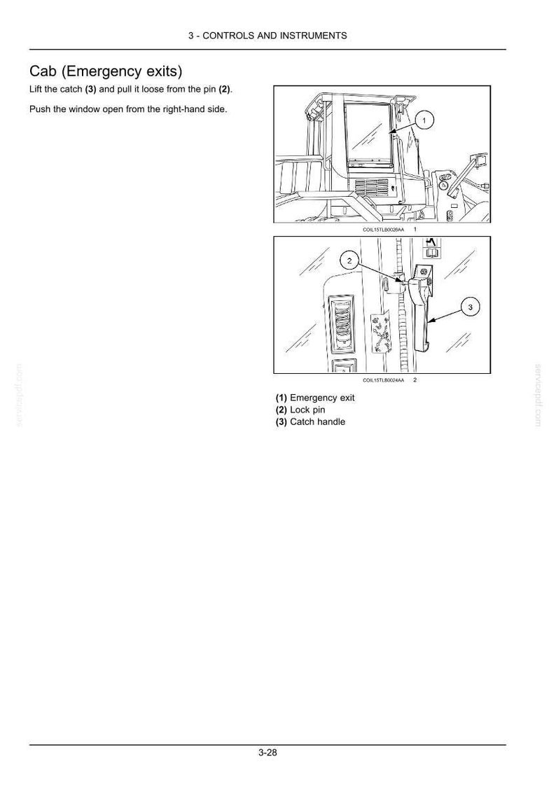 New Holland W130 Z-bar, W130 Tc, W130 Torque converter Wheel Loader Operator Owners Operation Manual | Instant Pdf Download image 6